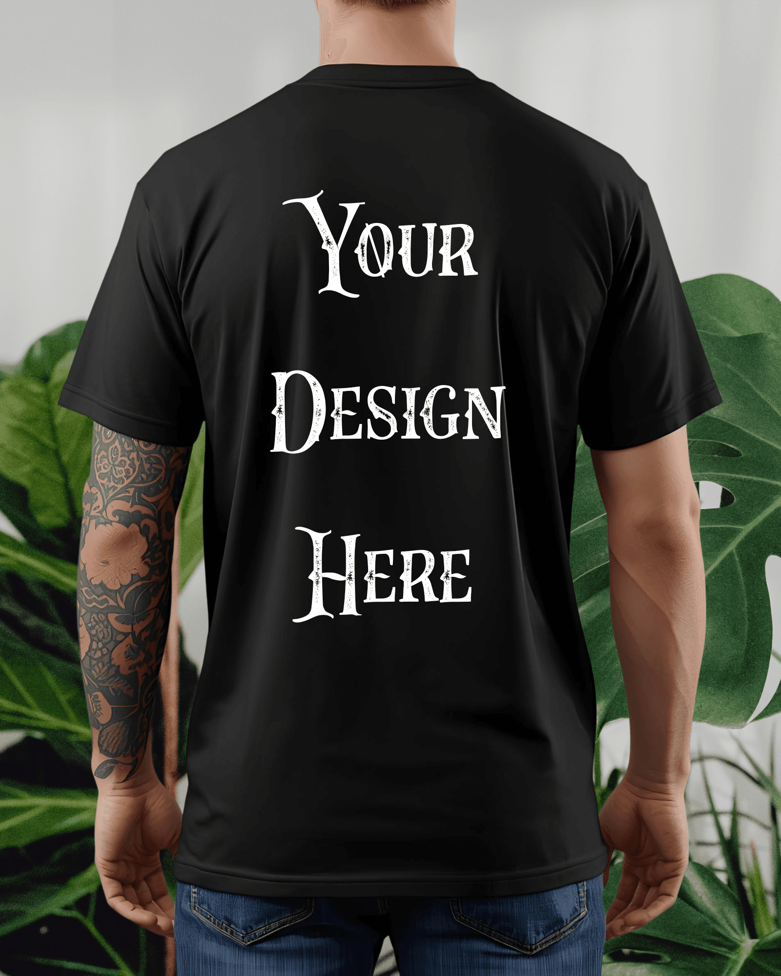 Custom T-Shirt (Two Side Design)